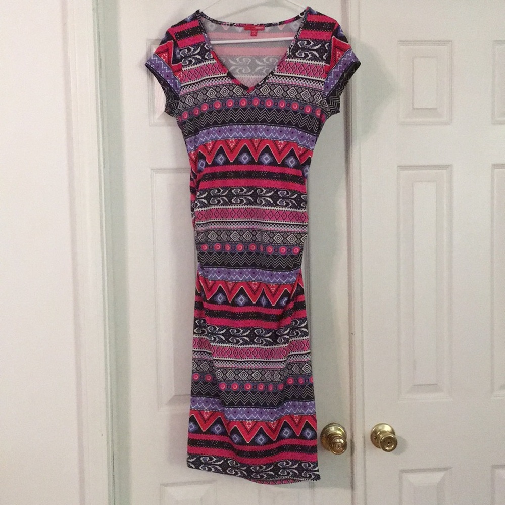 🍒Aztec body con dress - Picture 4 of 5
